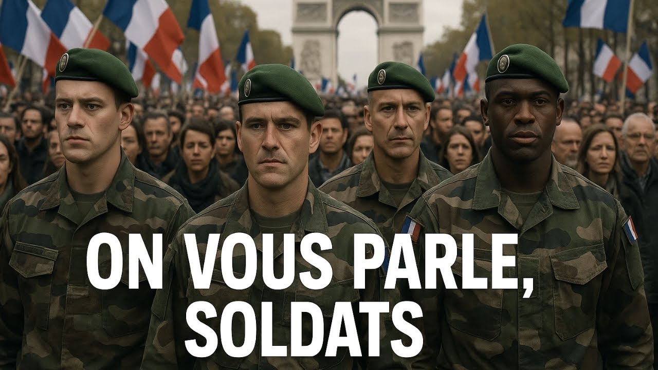 On vous parle, soldats, Chanson pour ceux qui aiment encore la France