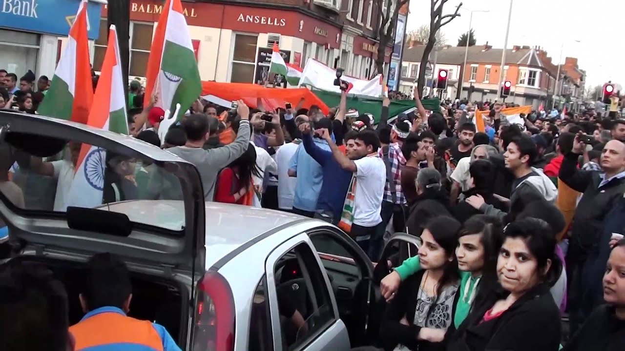 India WC2011 Champions, Leicester Melton Road celebrations 02/04/2011