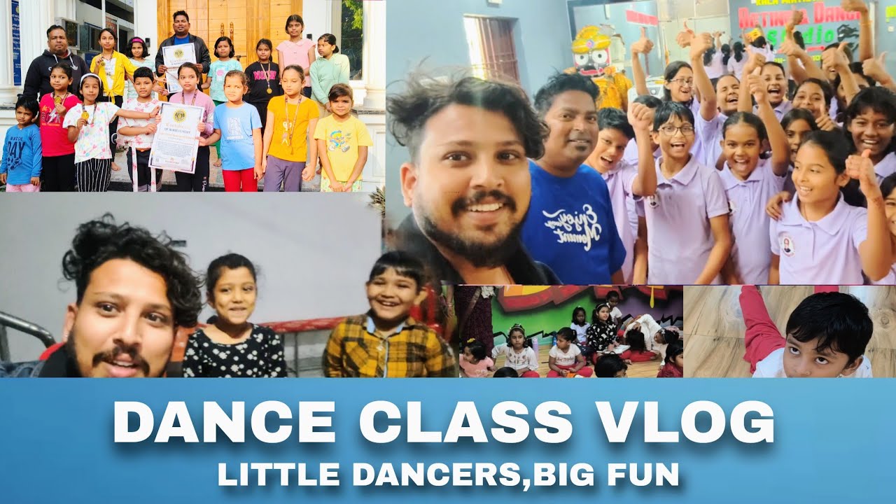 DANCE CLASS VLOG || TALENTED KIDS OF  MAYURI DANCE FITNESS & DUKHIRAM SWAIN DANCE ACADEMY