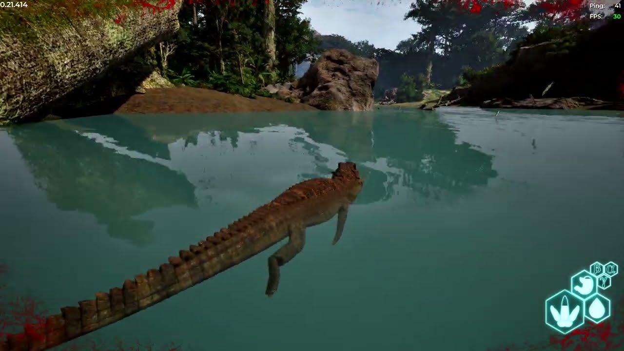 A deinosuchus does not have to be a jerk