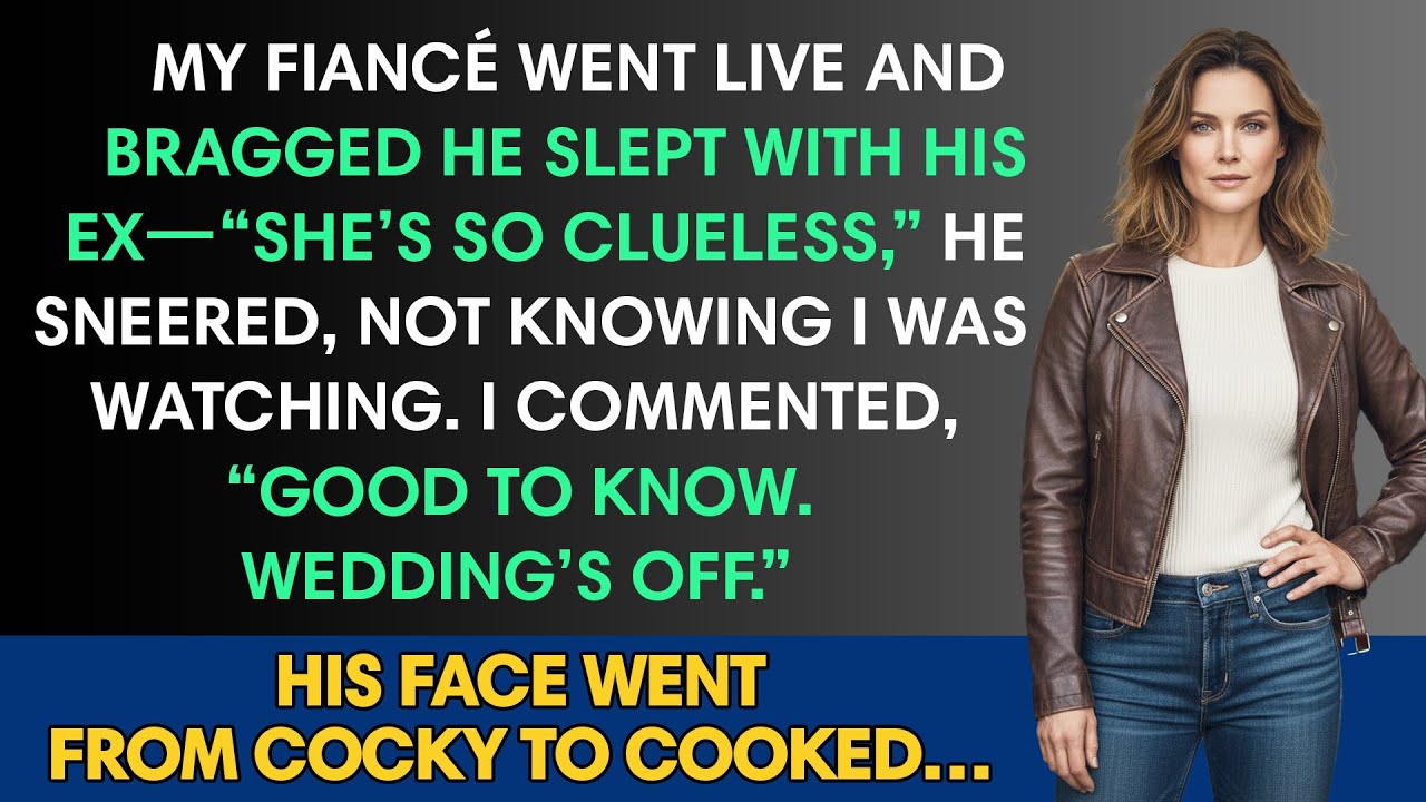 My Fiancé Went Live and Bragged He Slept With His Ex—“She’s So Clueless,” He Sneered,...