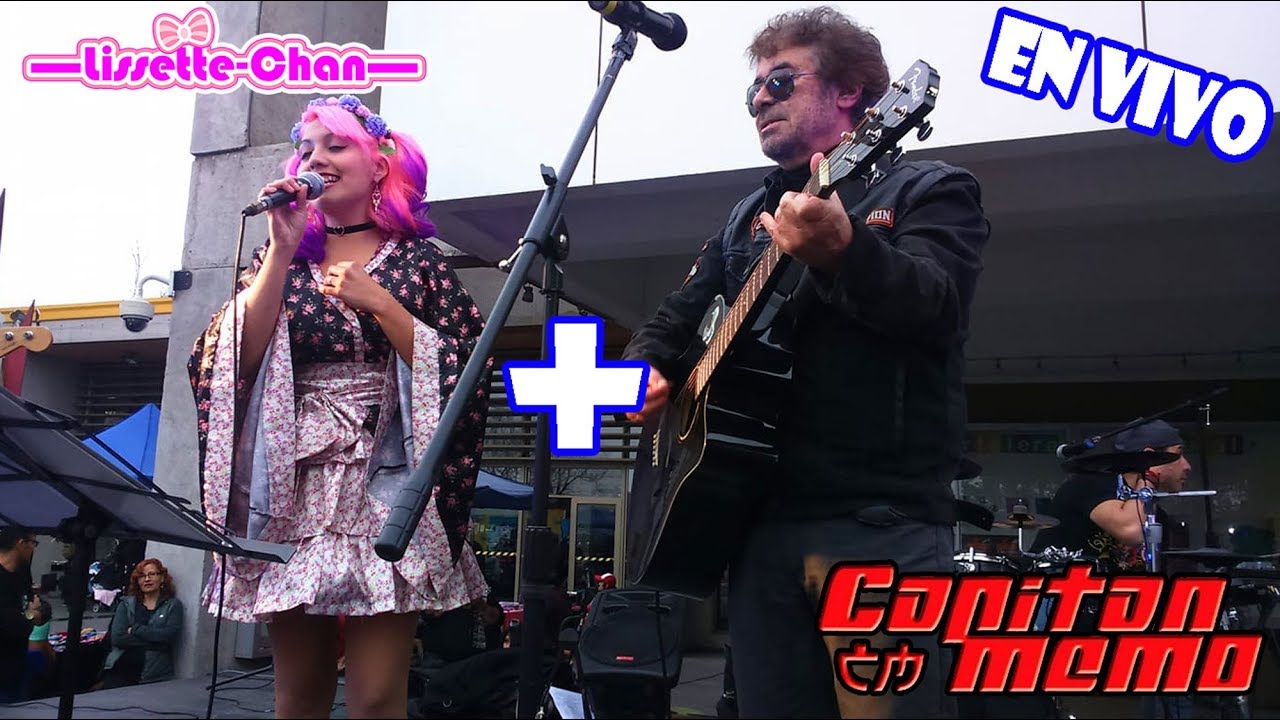 Lissette Chan & Capitan Memo (Candy Candy OP y ED EN VIVO) [Comic Fest Chile]