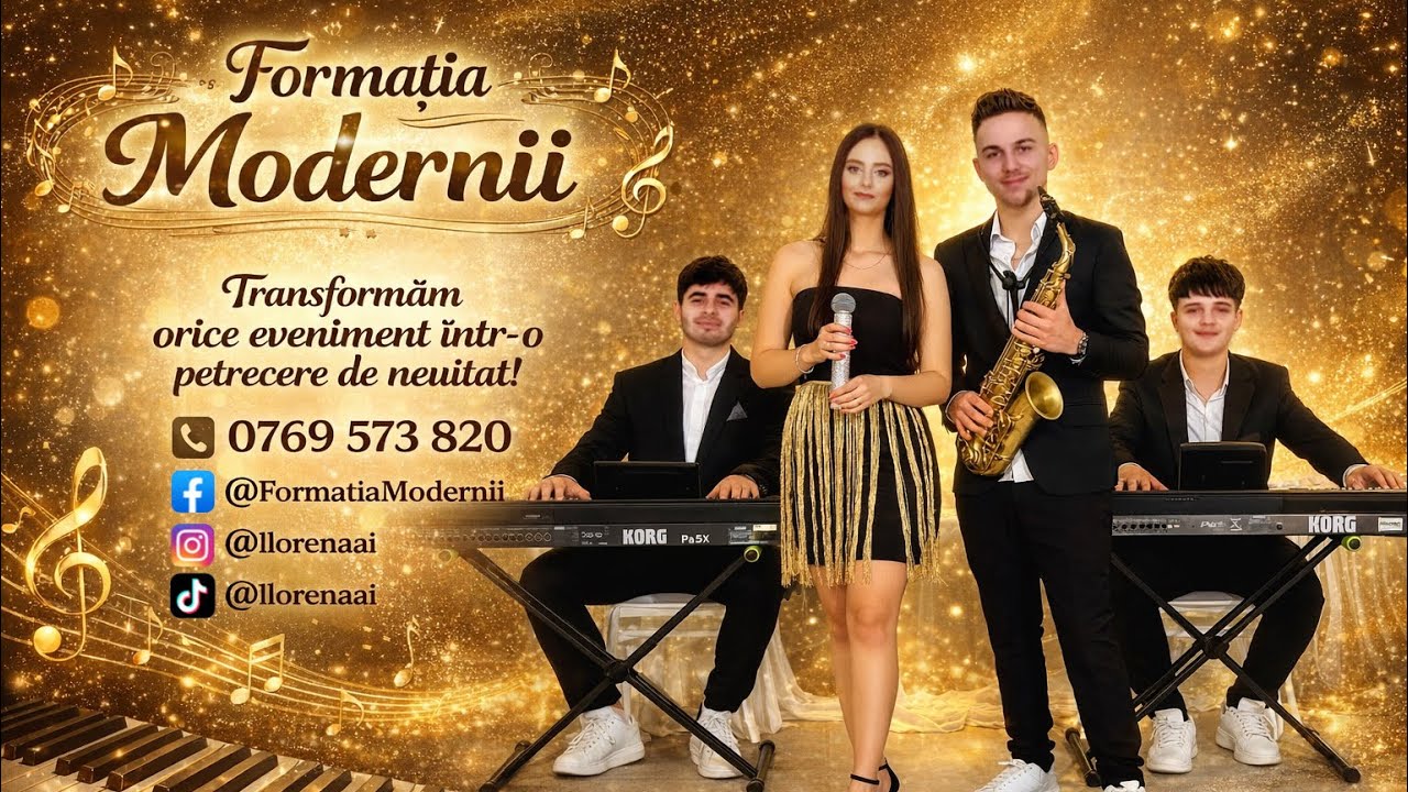 Formația Modernii - ❌Joaca sârba-n poieniță COVER LIVE❌
