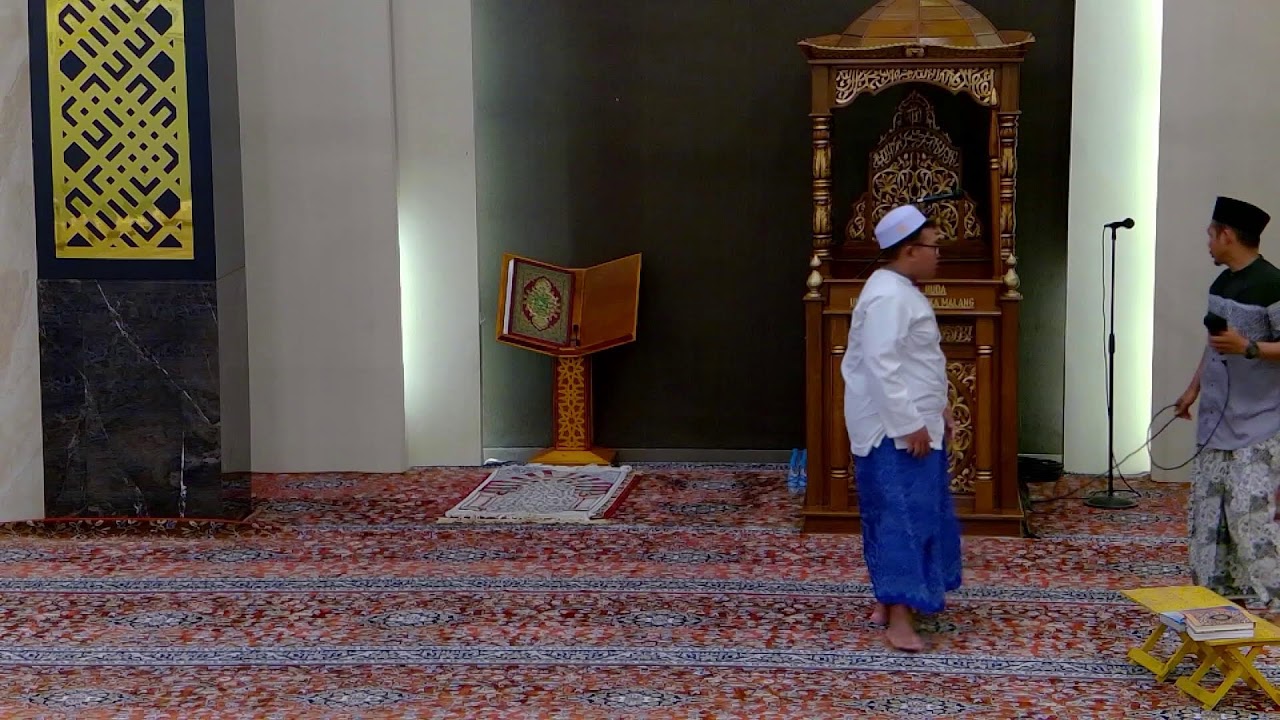 Traweh Masjid Al Huda UNMER malang
