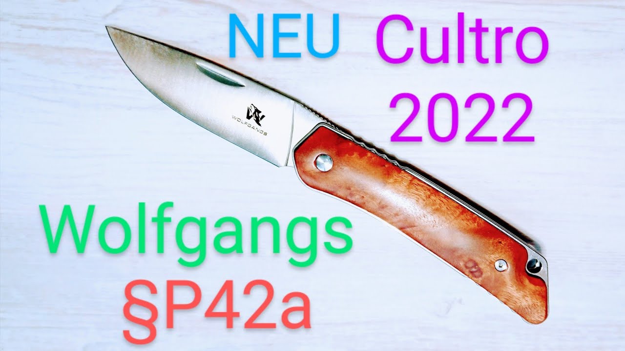 Odenwolf ehem. Wolfgangs neu 2022 Zweihandmesser Taschenmesser P42a konform kein Telum Ferox Nigrum