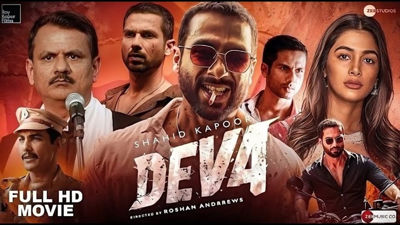 Deva Full Hindi Dubbed New Action Movie 2025 | Deva Full Movie In Hindi | Shahid Kapoor, Pooja Hegde