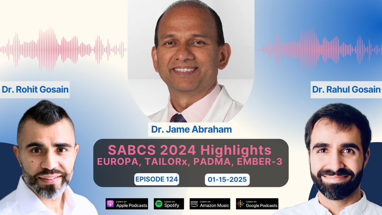 SABCS 2024 Highlights - EUROPA, TAILORx, PADMA, EMBER-3 with Dr. Jame Abraham