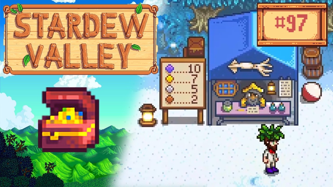 Squidfest, Day 2 | Stardew Valley - Day-By-Day, Pt. 97