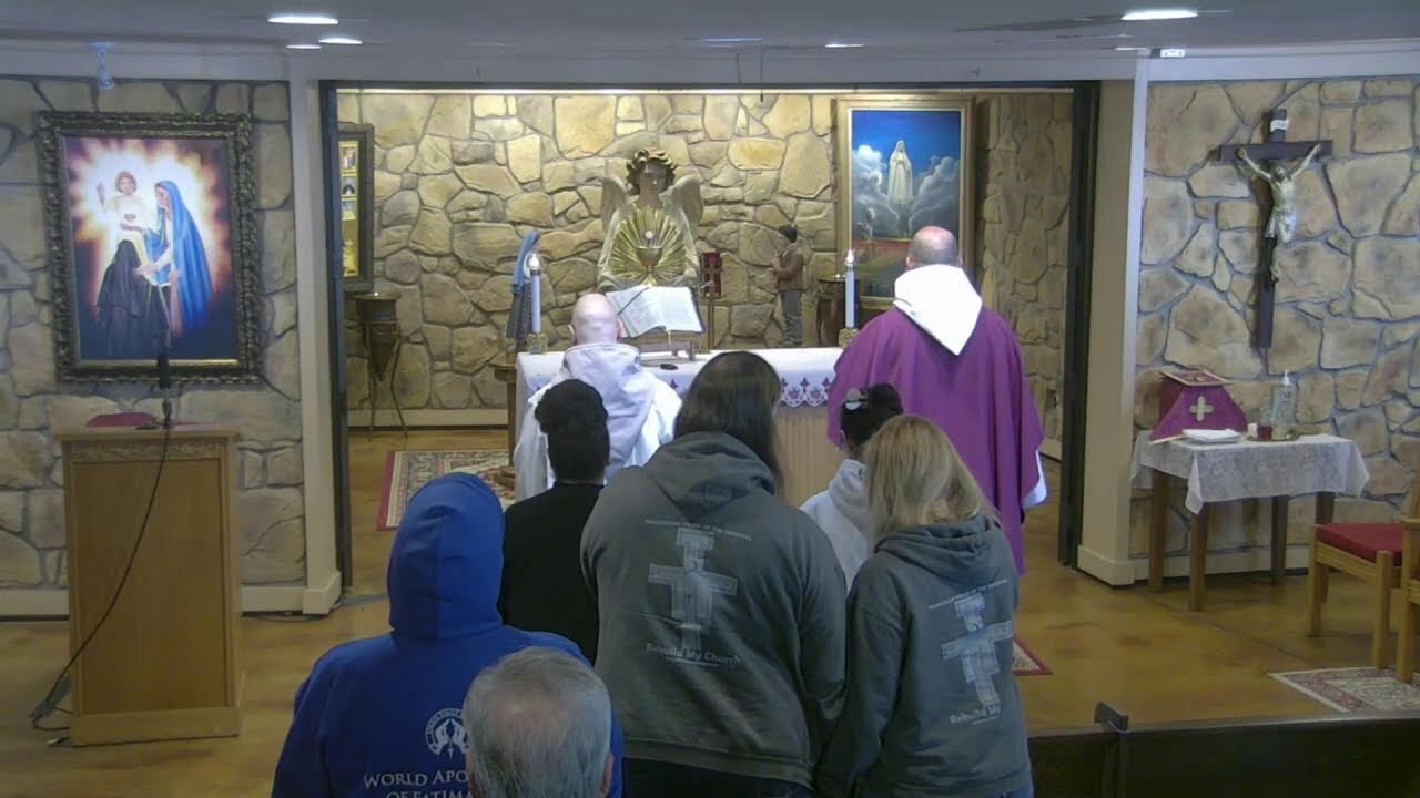 Friday February 20, 2026 |The Rosary and Mass from The Blue Army Shrine of Our Lady of Fatima