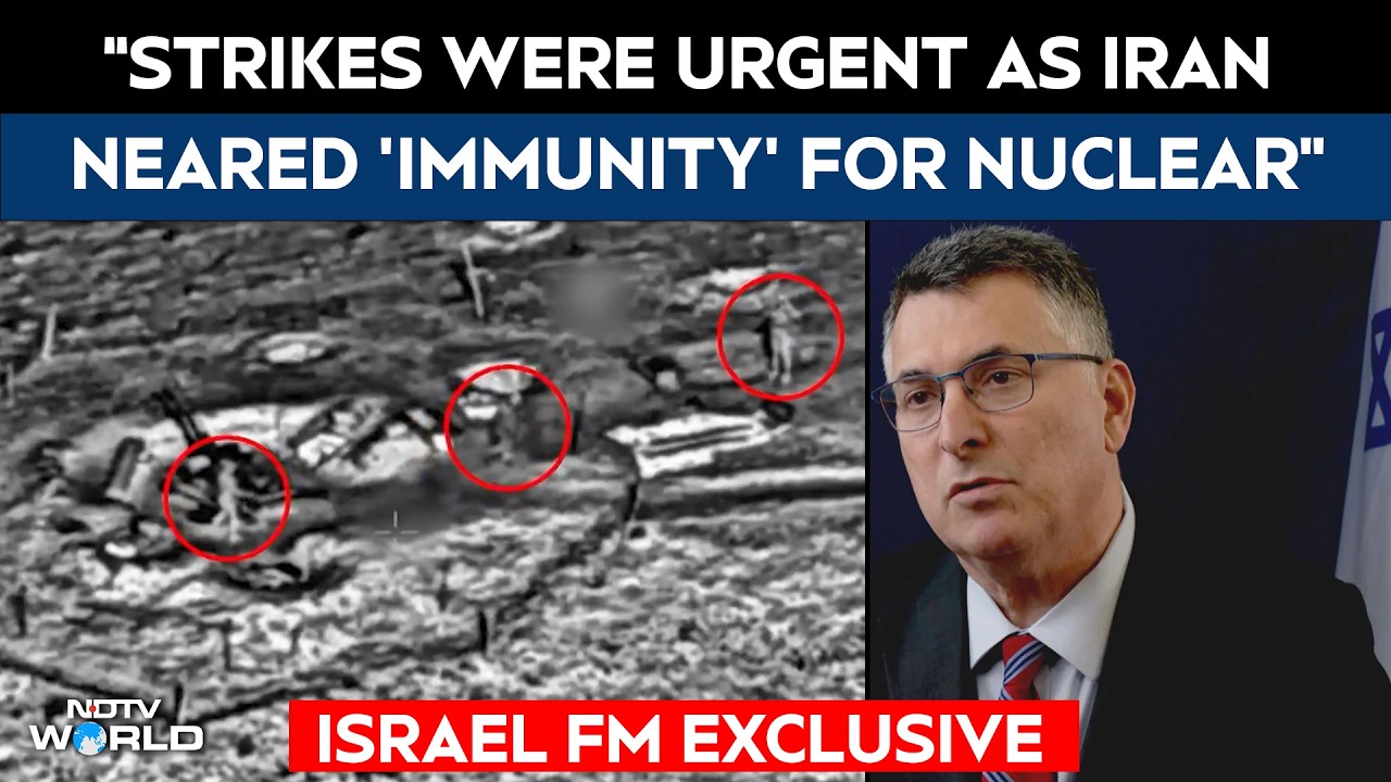 Israel News | Strikes Were Urgent As Iran Neared 'Immunity' For Nuclear, Missile Programs: Israel FM