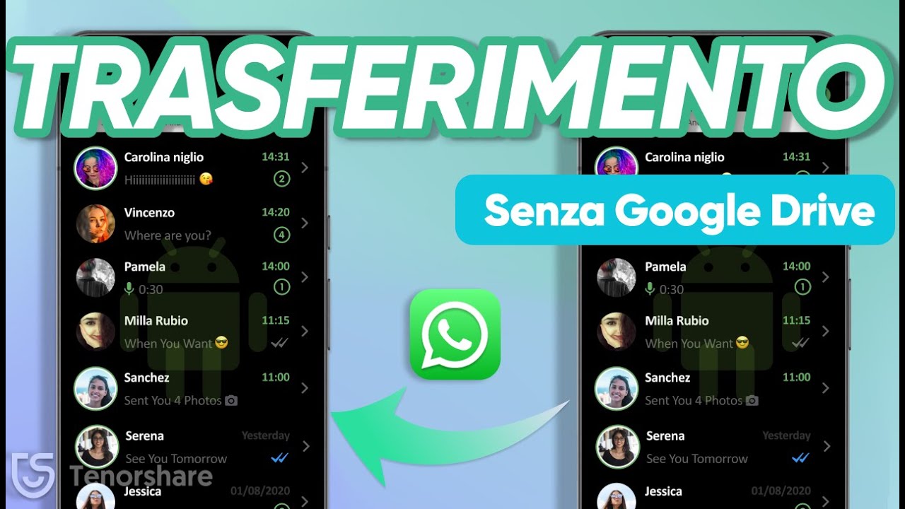 Come Trasferire Le Chat di Whatsapp da Android a Android | 3 Metodi [2025]