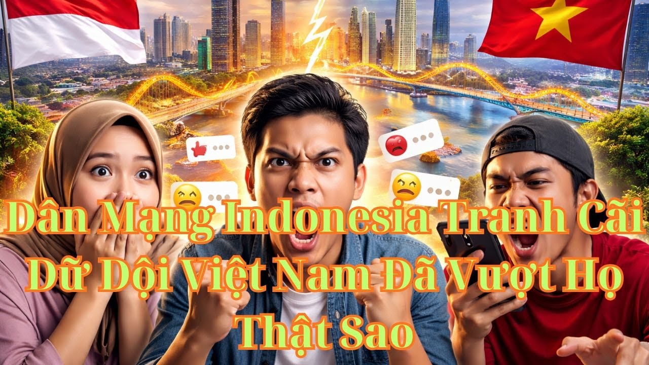 Dân Mạng Indonesia Tranh Cãi Dữ Dội Việt Nam Đã Vượt Họ Thật Sao