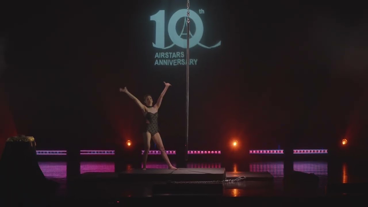 3rd Place 🥉 Airstar Aerial Art Competition 2025  (Open Adult Aerial Pole)