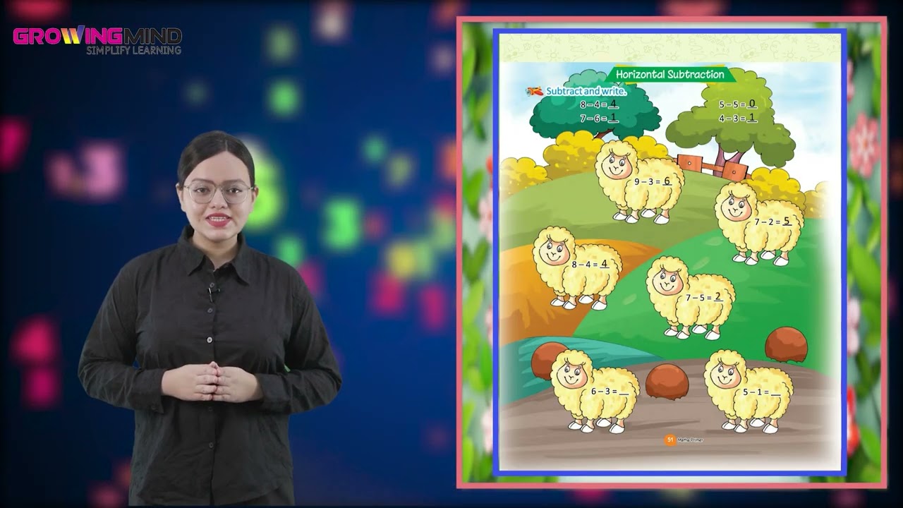 Ch 11 | Subtraction | Mind Maths Primer | UKG | Growing Mind | For children