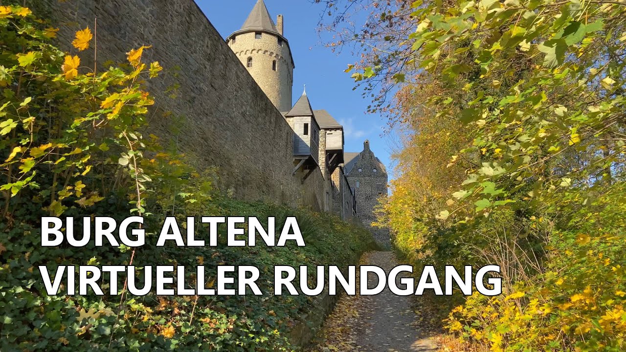 Burg Altena • virtueller Rundgang 🚶 • Oktober 2020【4K】60FPS