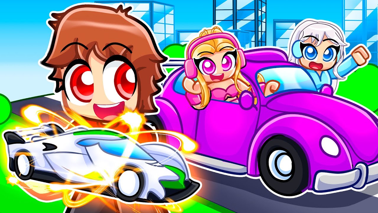 Веселые девушки с НОВОЙ машиной за 100 000 000 долларов в Roblox Driving Empire!