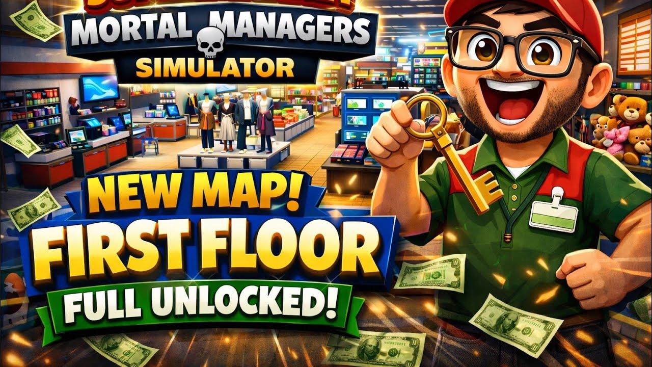 First Floor Fully Unlocked 😱 Supermarket Manager Simulator New Map
