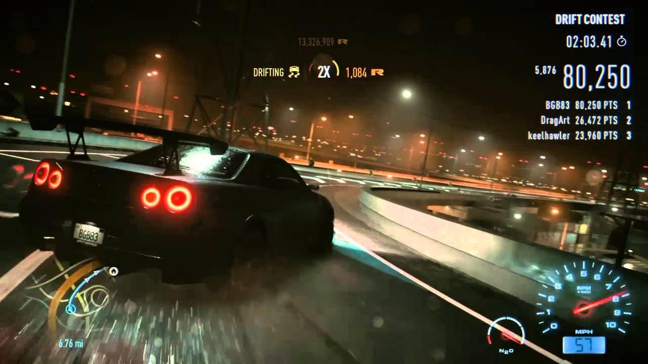 Need for Speed - Best R34 GTR drift setup tutorial