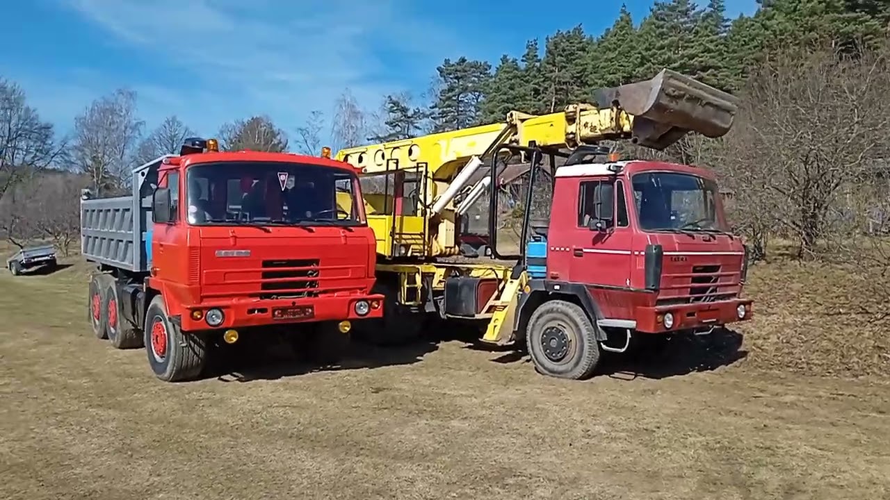 Tatra 815 V12 + Tatra 815 UDS  ( díra na tchýni) 🤭😂😂😂