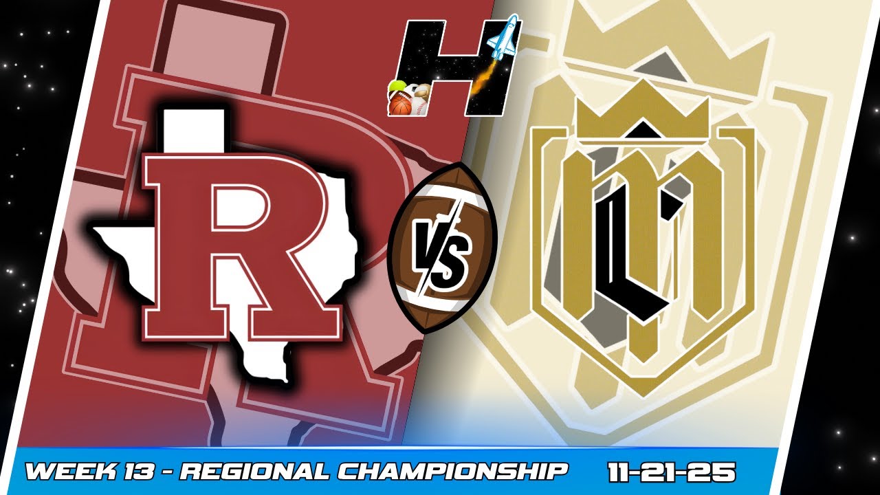 Rosehill Christian Eagles vs. Mercy Culture Prep Royals - #txhsfb Playoffs on Houston Sports Live
