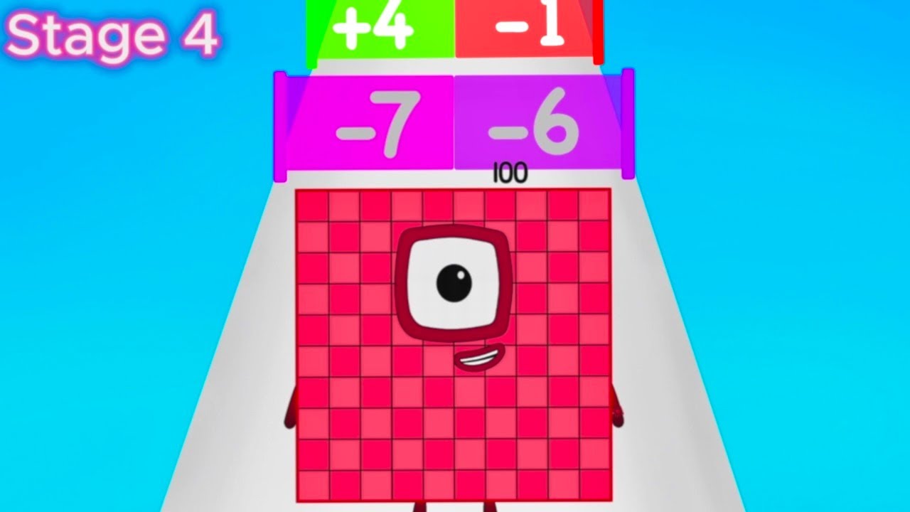 NUMBERBLOCKS RUN STAGE 4 - STUDYING MATH
