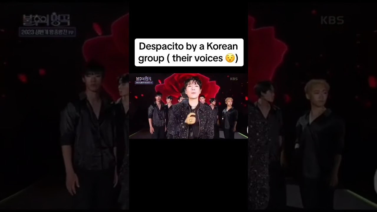 Despacito by Korean band (their voices🥺) #despacito #viralvideo