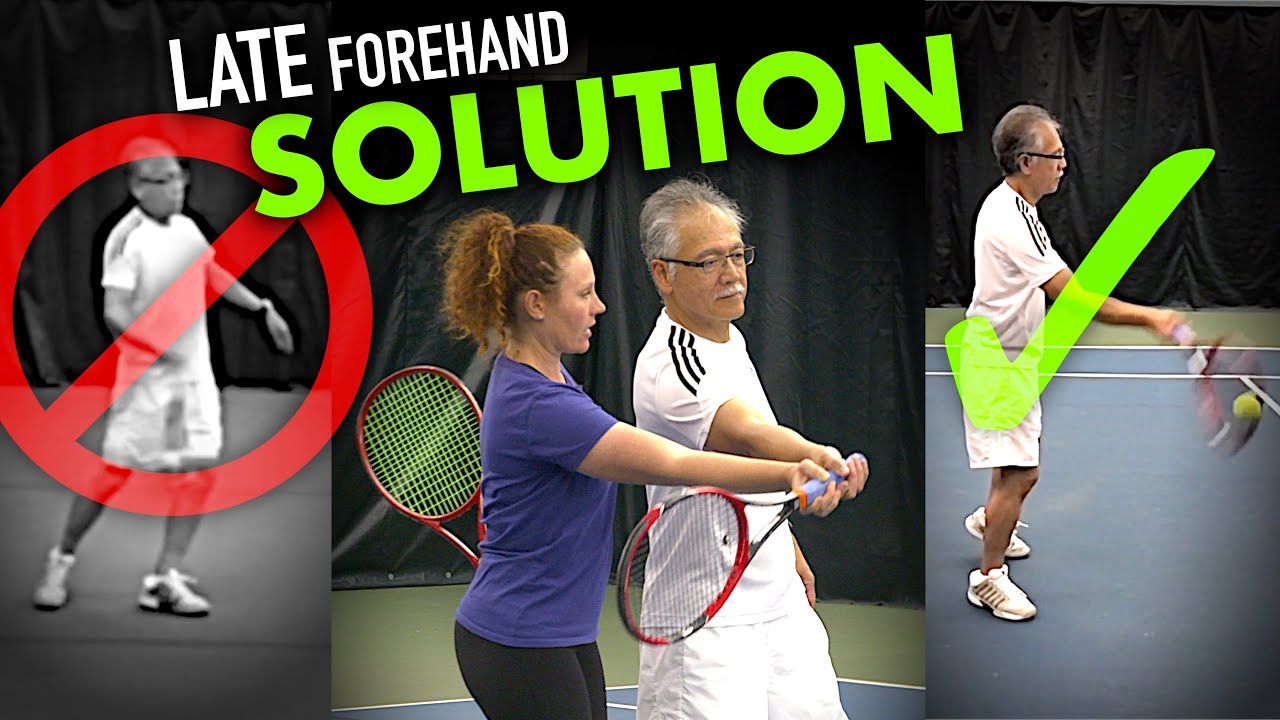 The Late Forehand SOLUTION / tennis lesson