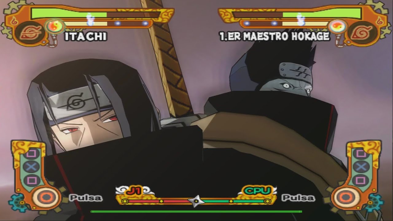 {Akatsuki Vs Hokages} Naruto Shippuden Ultimate Ninja 5