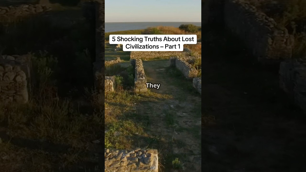5 Shocking Truths About Lost Civilizations &ndash; Part 1 #ancient #history #civilization #wisdom #sacred