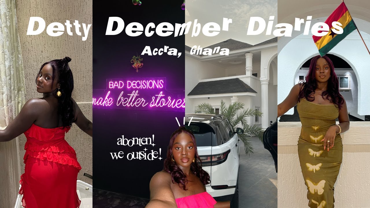 Detty December 2024! | house tour, outfits, nights out, & vibes! | Aisha Kassim