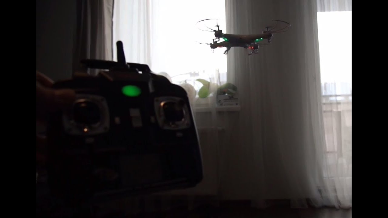 Syma X5C czas lotu na baterii 600mAh // Flight time battery 600mah