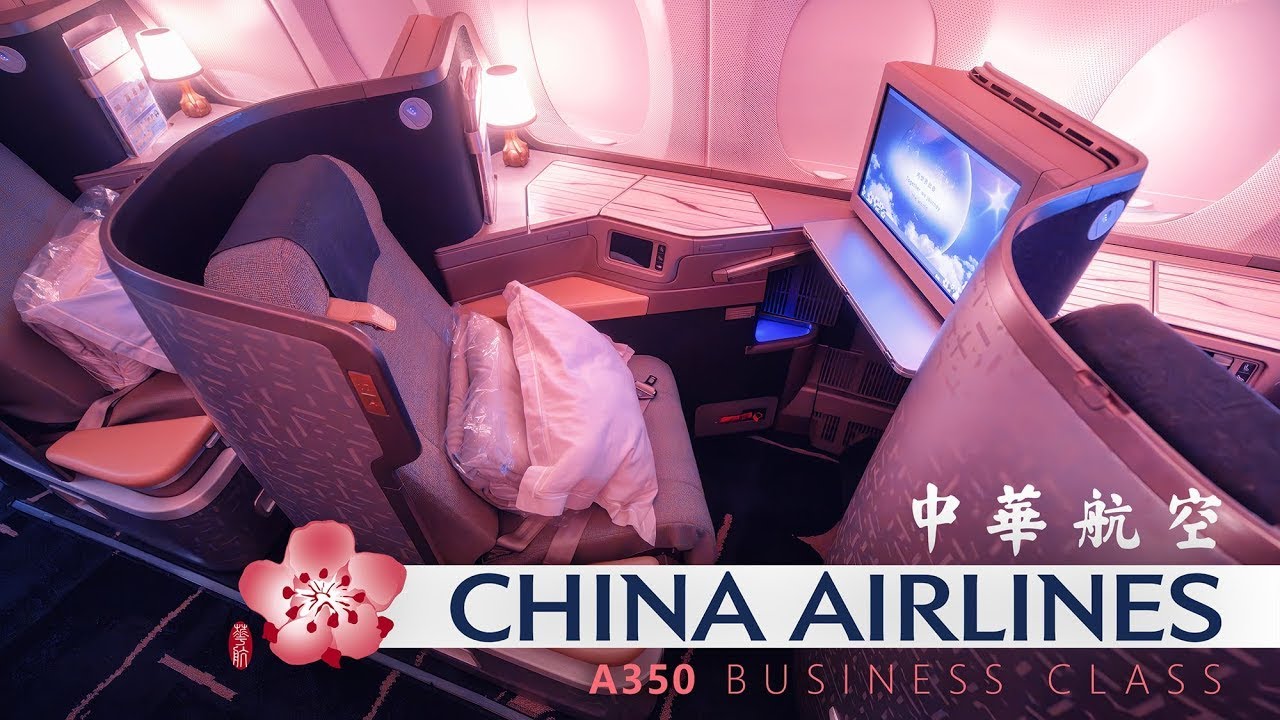 China Airlines A350 Business Class | Taipei to Vancouver