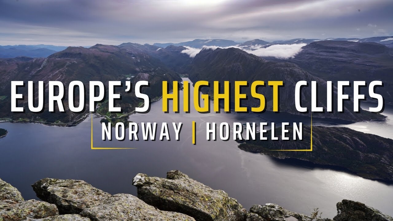 Hike to Europe's HIGHEST Sea Cliffs | Giant Hornelen [4K Walking Tour Norway]