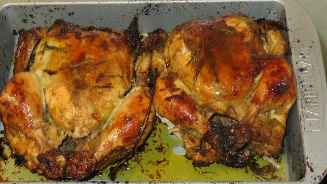 Pollo al horno Dominicano