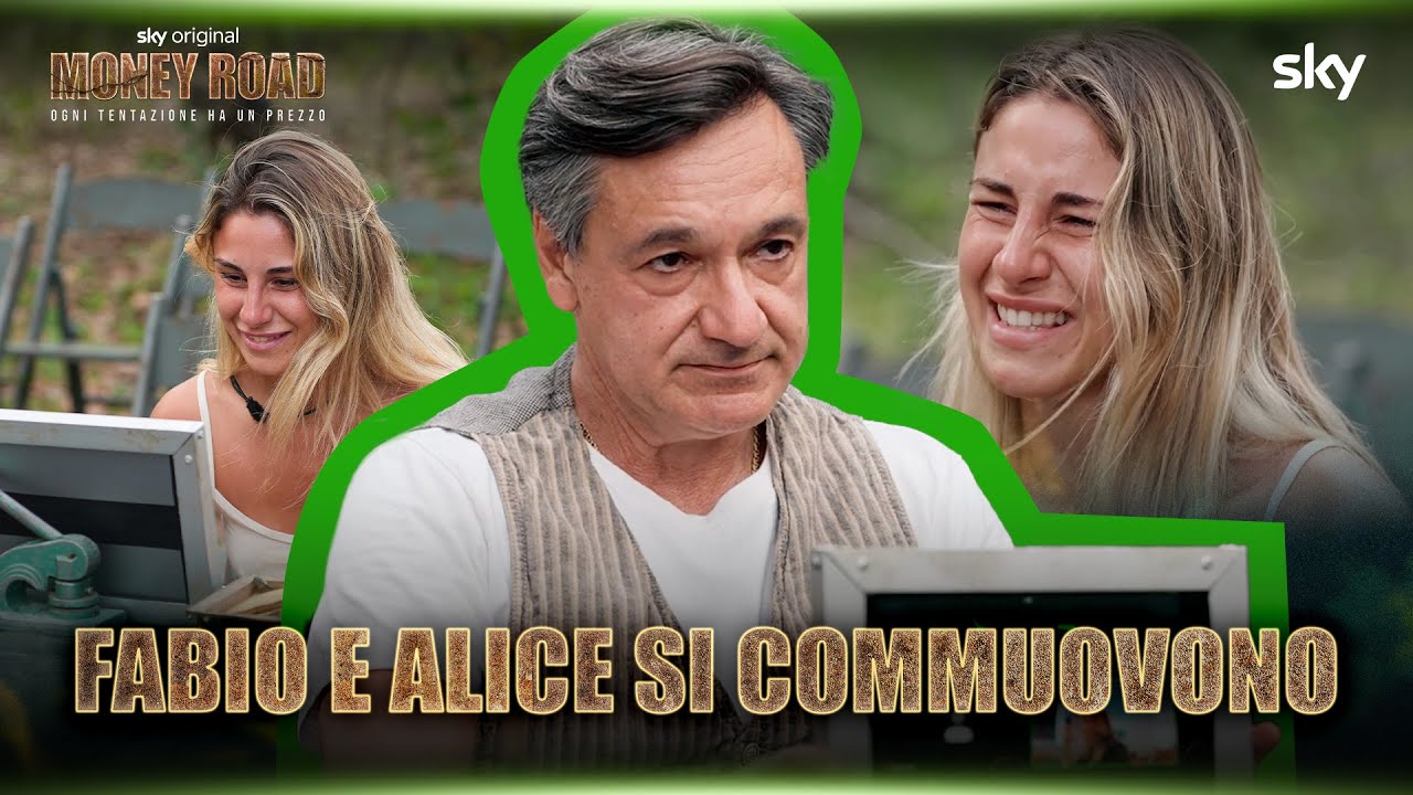 Fabio Caressa e Alice si commuovono | Money Road