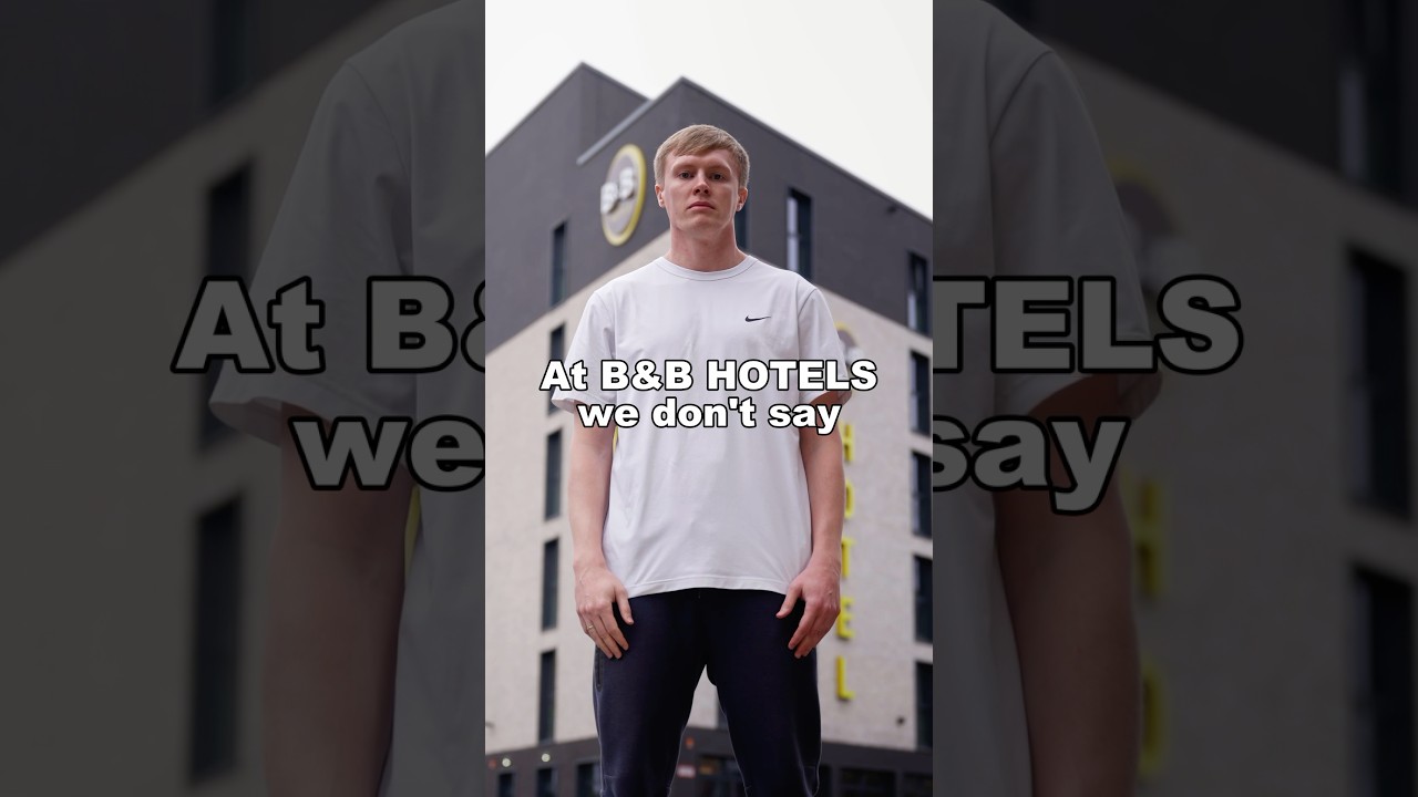 At B&B HOTELS we don&rsquo;t say 🇩🇪🏨 #bbhotels ​⁠​⁠@liamcarps