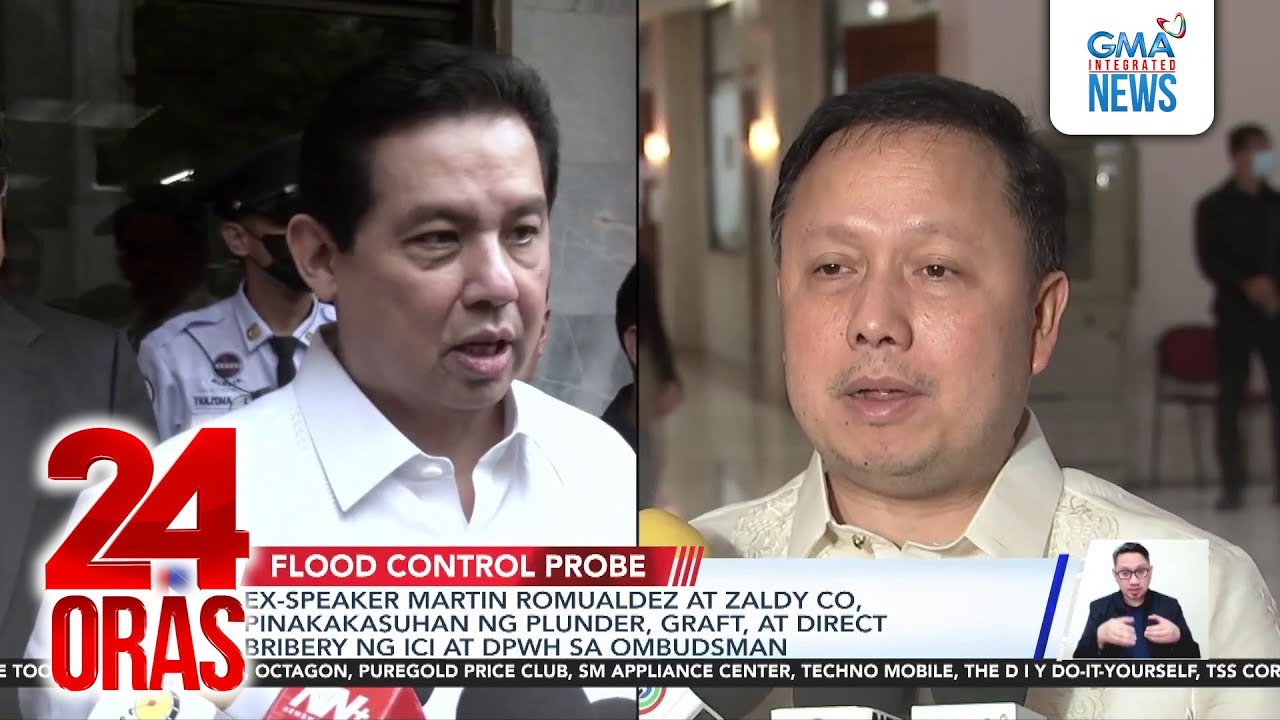 Ex-Speaker Martin Romualdez at Zaldy Co, pinakakasuhan ng plunder, graft, at direct... | 24 Oras