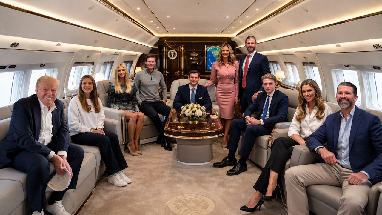 Как семья Трампа путешествует под круглосуточной охраной Секретной службы.