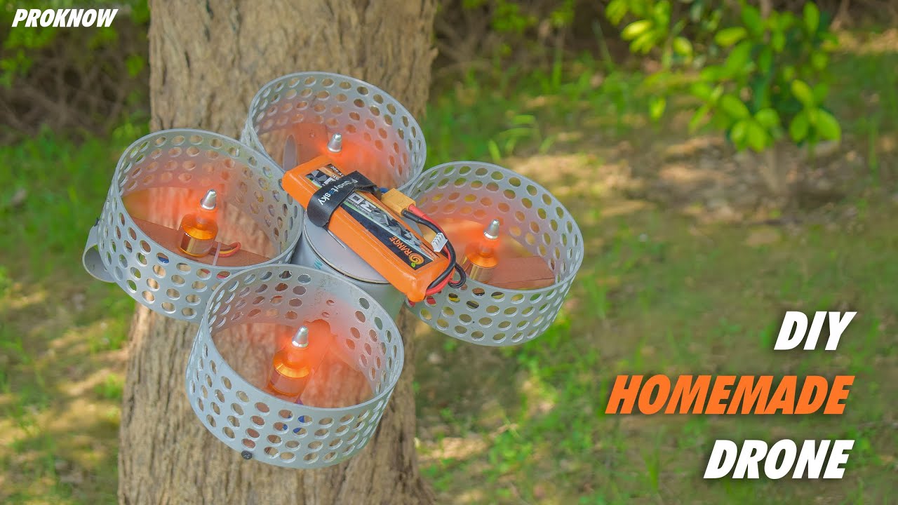 Making a Homemade Drone with PVC Pipe