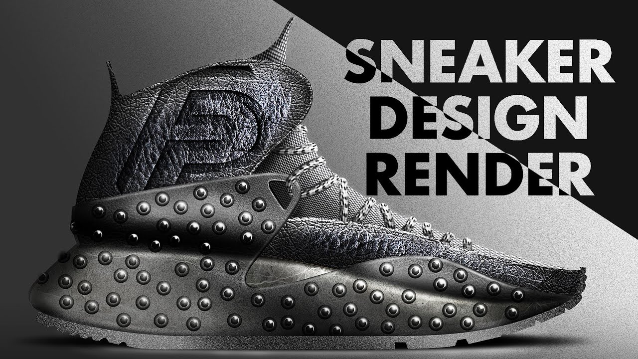 How to do Sneaker Design and Render | Photoshop
