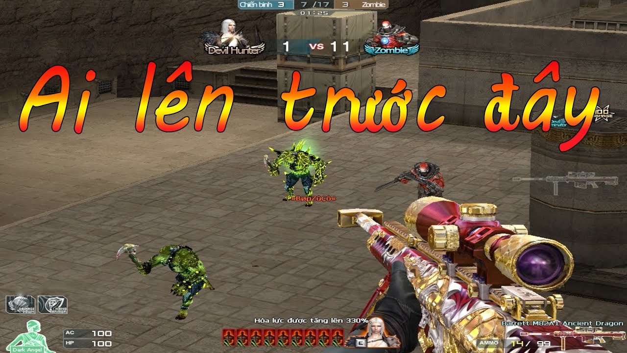 [ B&igrave;nh luận CF ] Barrett Ancient Dragon Zombie v4 - Quang Brave