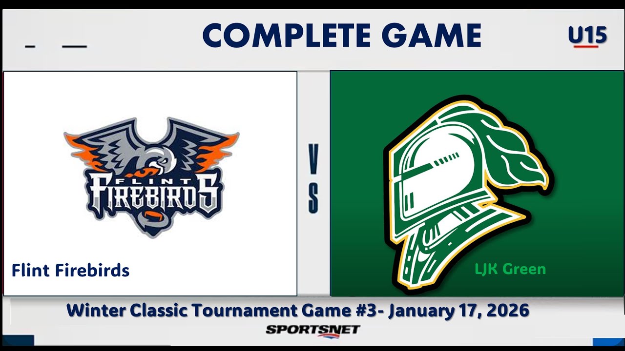 2026.01.17 LJK Green U15 vs Flint Firebirds