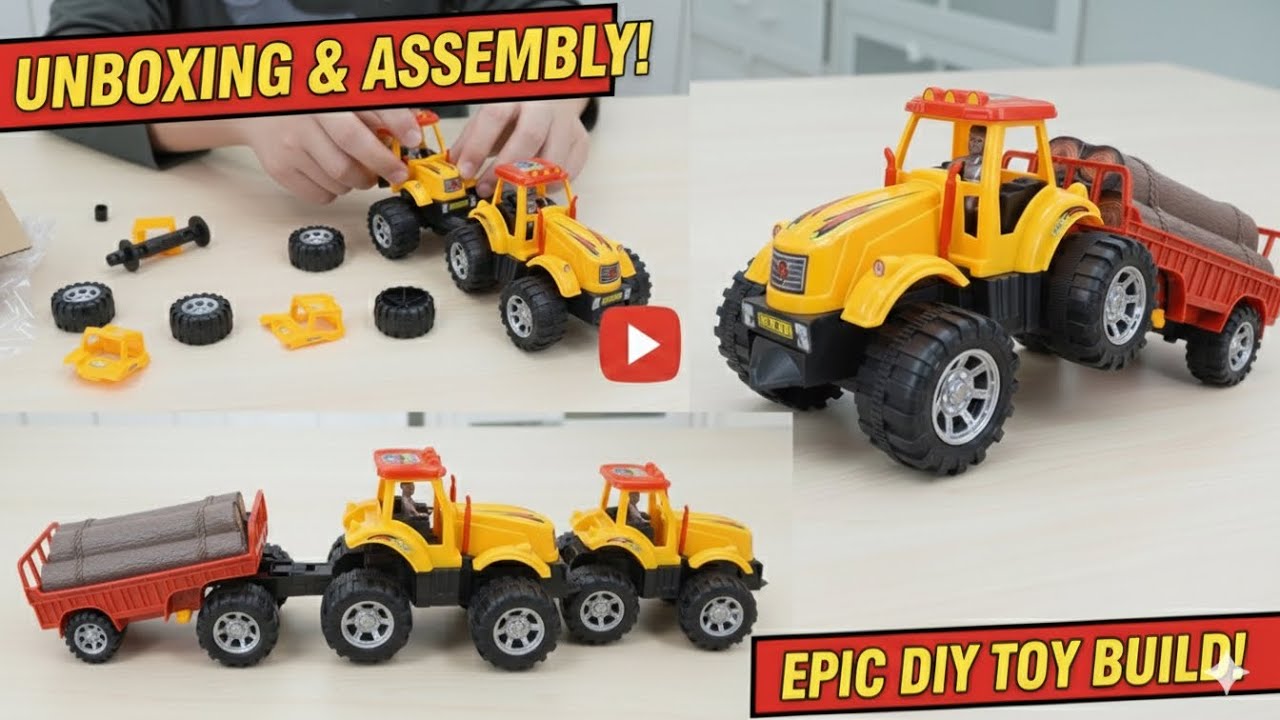 From Parts to POWER! 🚜 The Ultimate DIY Reassembly