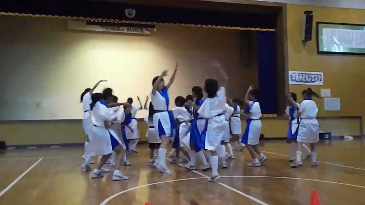 2012/10/13  早通子どもフェスタ　09  革命　(早通中学校2年生)