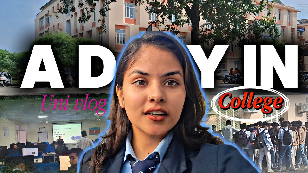 A Day in Swami Rama Himalayan University🎓 || Uni Vlog📍 || Engineering 