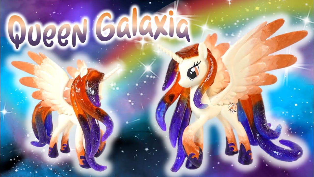 Princess Celestia's Mother - Queen Galaxia Custom MLP Pony