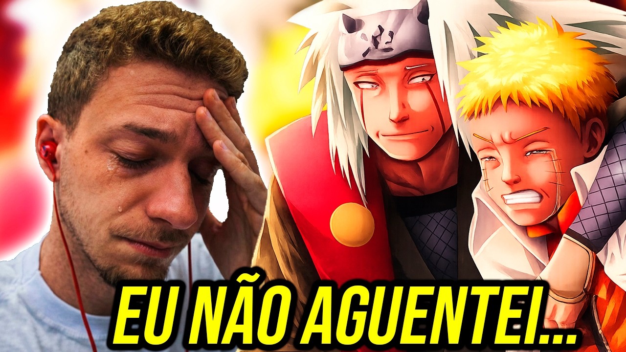 REAGINDO AO RAP DO JIRAIYA 2 EM 1 😭🔥 7MZ + JRP | O CONTO DE UM NINJA DESTEMIDO + SEM DIZER ADEUS 💔