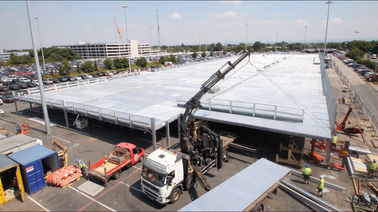 Manchester Airport Car Park Time-Lapse