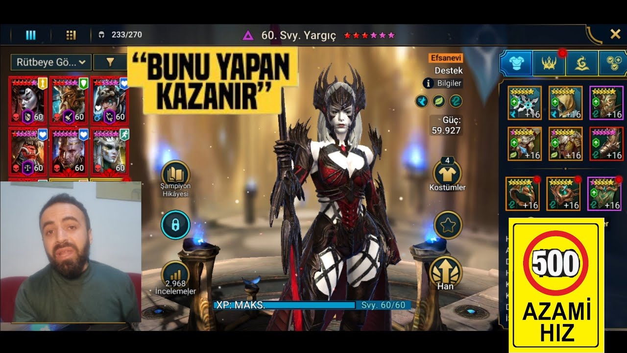 YÜKSEK HIZDA YARGIÇ NASIL YAPILIR | RAID Shadow Legends Türkçe 