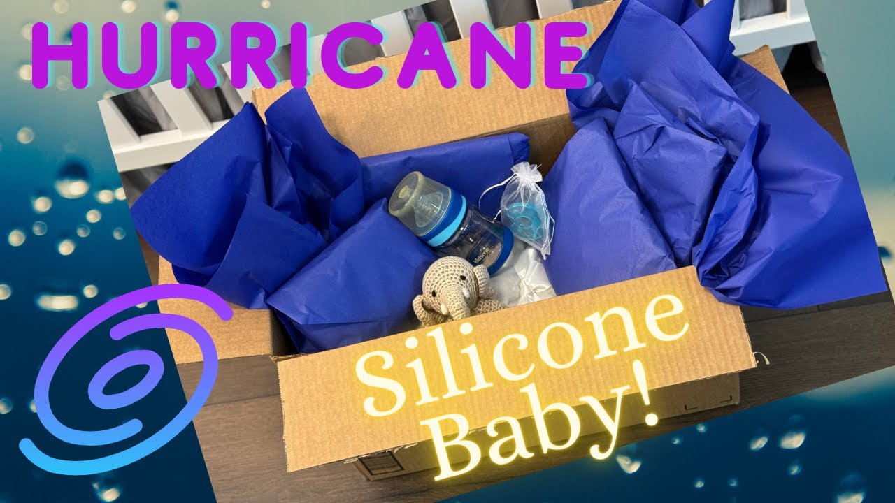 🌀 Hurricane Baby Box Opening! ⛈️ Silicone Reborn Birth During a Storm!